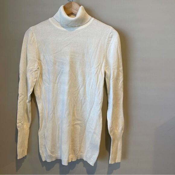 NWT Worthington Polar Bear Turtleneck Size M - Picture 1 of 11